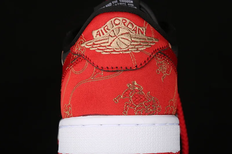 All categories Air Jordan Jordan series basketball shoes Air Jordan 1 Low Air Jordan 1 Low AJ1 Joe 1 Chinese red silk low-top cultural and leisure sports sneakers DD2233-001